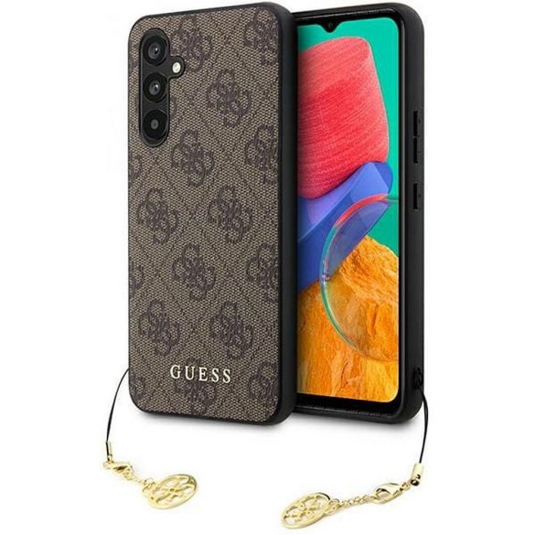 Carcasa originala GUESS GUHCSA54GF4GBR pentru Samsung A54 (4G Charms Collection / maro)