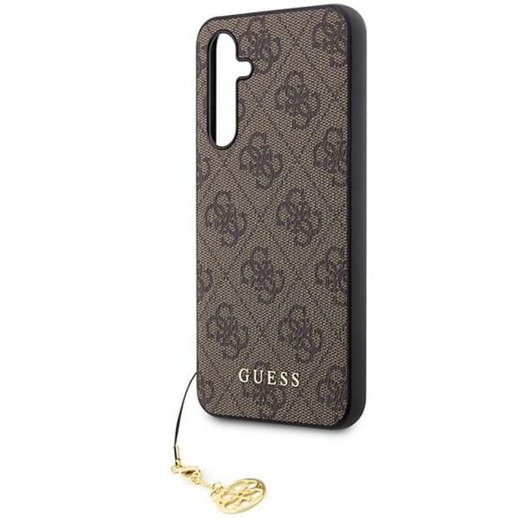 Carcasa originala GUESS GUHCSA54GF4GBR pentru Samsung A54 (4G Charms Collection / maro)