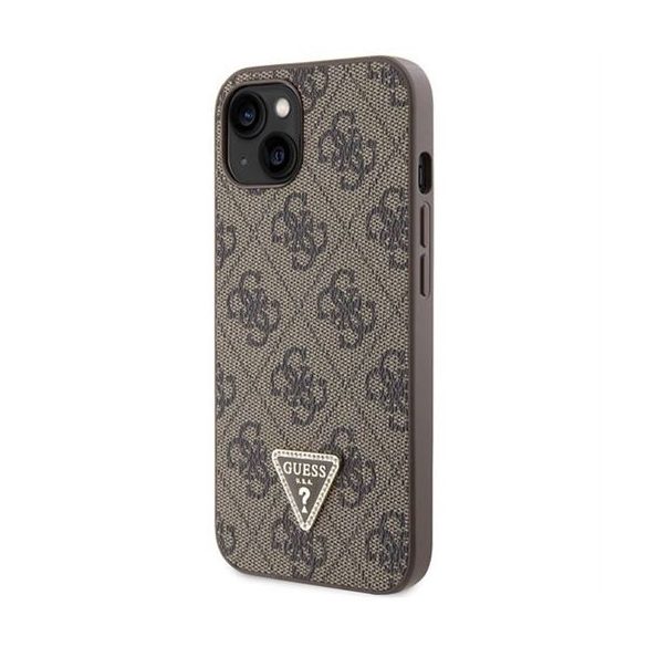 Husă GUESS pentru IPHONE 13 / 14 / 15 GUHCP14SP4TDSCPW (Crossbody 4G Metal Logo) maro