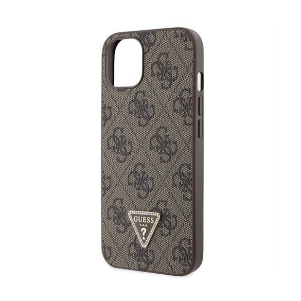 Husă GUESS pentru IPHONE 13 / 14 / 15 GUHCP14SP4TDSCPW (Crossbody 4G Metal Logo) maro