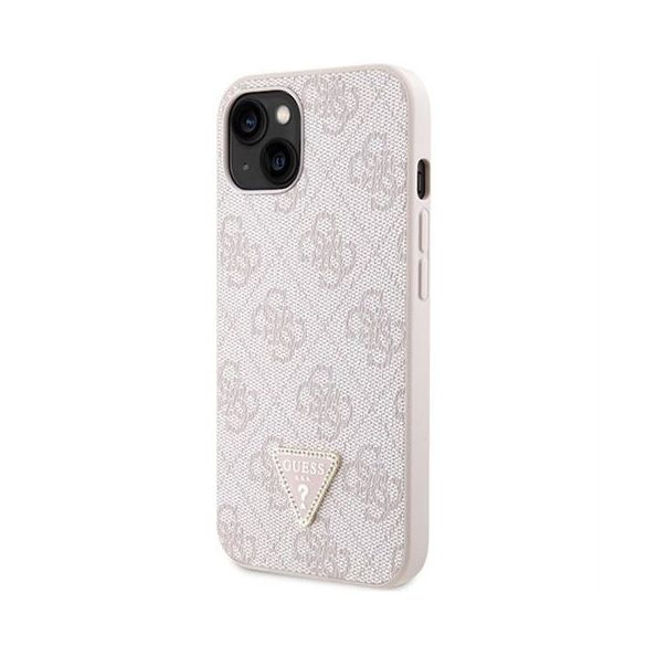 Husă GUESS pentru IPHONE 13 / 14 / 15 GUHCP14SP4TDSCPP (Crossbody 4G Metal Logo) roz