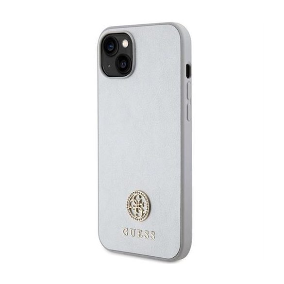 Husa GUESS pentru IPHONE 13 / 14 / 15 GUHCP15SPS4DGPS (Strass Metal Logo) argintie