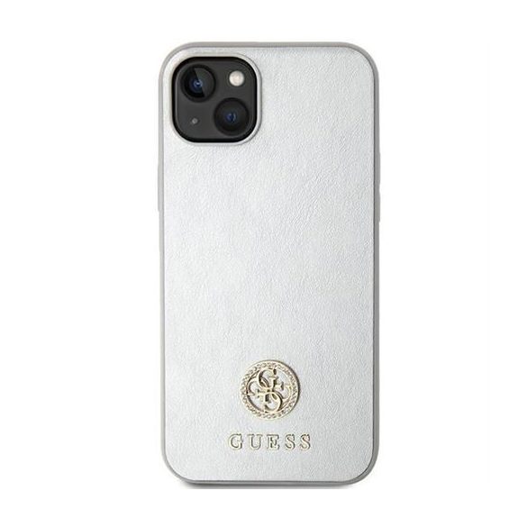 Husa GUESS pentru IPHONE 13 / 14 / 15 GUHCP15SPS4DGPS (Strass Metal Logo) argintie