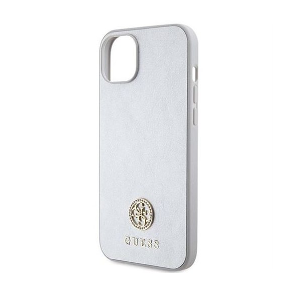 Husa GUESS pentru IPHONE 13 / 14 / 15 GUHCP15SPS4DGPS (Strass Metal Logo) argintie