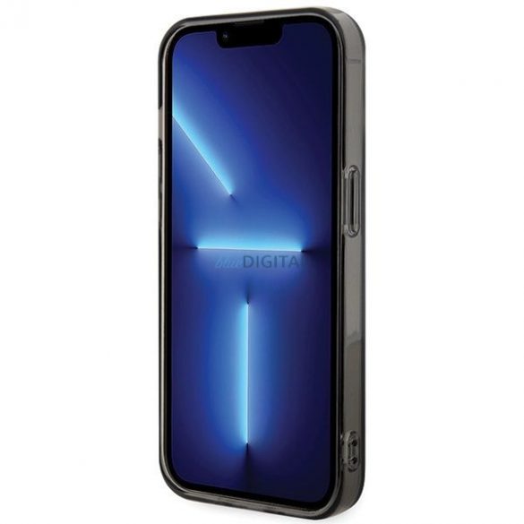 Husă originală KARL LAGERFELD KLHMP15LHFCKNOK pentru iPhone 15 PRO (Ikonik + MAG / negru)