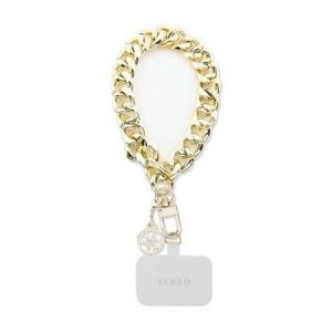 Guess Hand Strap GUOUCBMC4MD (Lanț mare 4G Charms / negru)