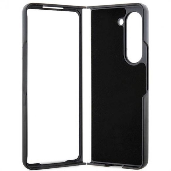 Carcasa originala KARL LAGERFELD KLHCZFD5SAKCNPK pentru Samsung Fold 5 (Saffiano K&C PIN / negru)