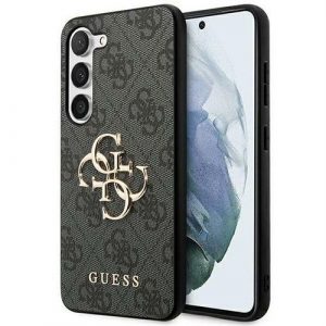 Husă GUESS pentru SAMSUNG A55 GUHCSA554GMGGR (PU Big 4G Metal Logo) neagră