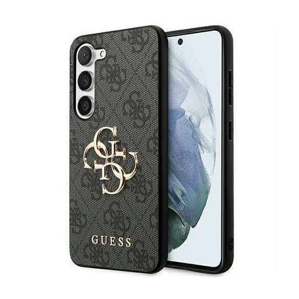 Husă GUESS pentru SAMSUNG A55 GUHCSA554GMGGR (PU Big 4G Metal Logo) neagră