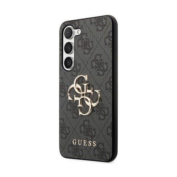 Husă GUESS pentru SAMSUNG A55 GUHCSA554GMGGR (PU Big 4G Metal Logo) neagră