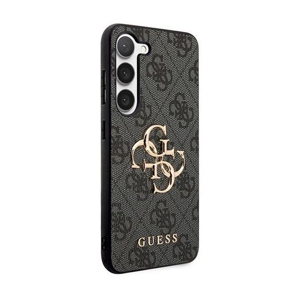 Husă GUESS pentru SAMSUNG A55 GUHCSA554GMGGR (PU Big 4G Metal Logo) neagră