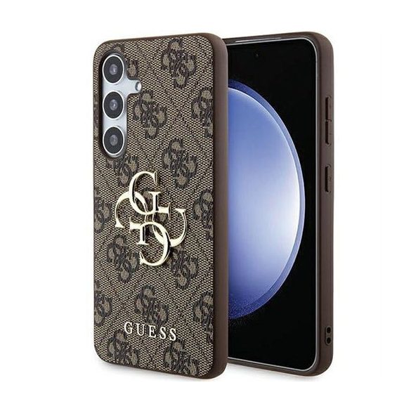 Husă GUESS pentru SAMSUNG A55 GUHCSA554GMGBR (PU Big 4G Metal Logo) maro