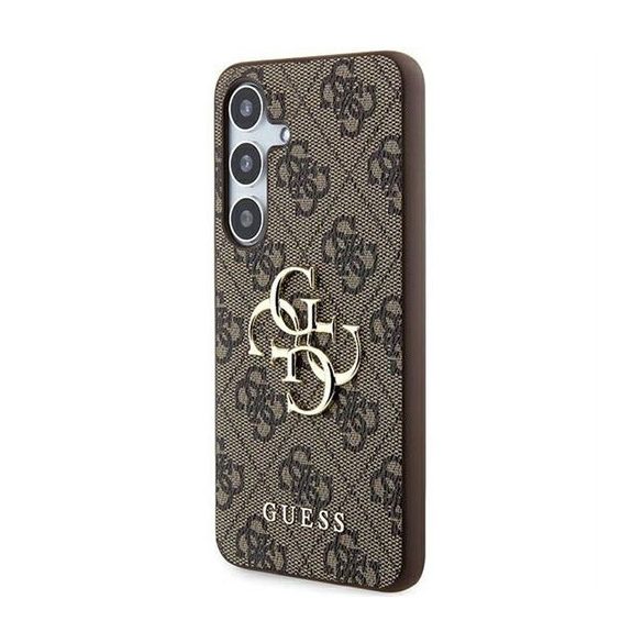 Husă GUESS pentru SAMSUNG A55 GUHCSA554GMGBR (PU Big 4G Metal Logo) maro