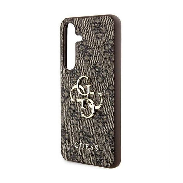 Husă GUESS pentru SAMSUNG A55 GUHCSA554GMGBR (PU Big 4G Metal Logo) maro