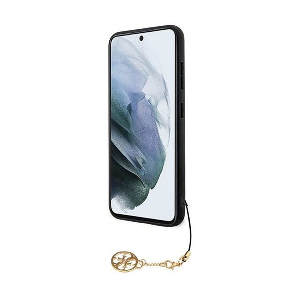 Husă GUESS pentru SAMSUNG A55 GUHCSA55GF4GGR (PU 4G cu farmec) neagră