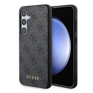 Husă GUESS pentru SAMSUNG A35 GUOHCSA35G4GFGR (PU 4G Classic Metal Logo) neagră