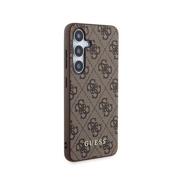 Husă GUESS pentru SAMSUNG A55 GUOHCSA55G4GFBR (PU 4G Classic Metal Logo) maro