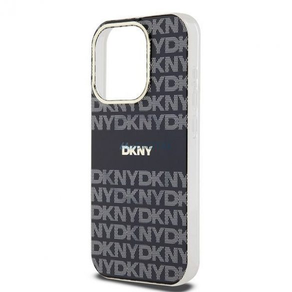 Husă DKNY pentru IPHONE 15 DKHCP15SHDLCEK (DKNY HC PC TPU Cheered Pattern) neagră