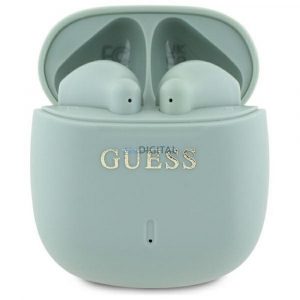 Guess GUTWSJ14ESGN Imprimate Classic Logo TWS bluetooth căști fără fir - verde