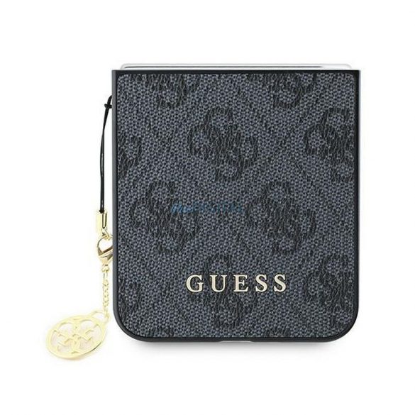 Guess GUHCZF6GF4GGR 4G Charm caz Samsung Galaxy Z Flip6 - negru