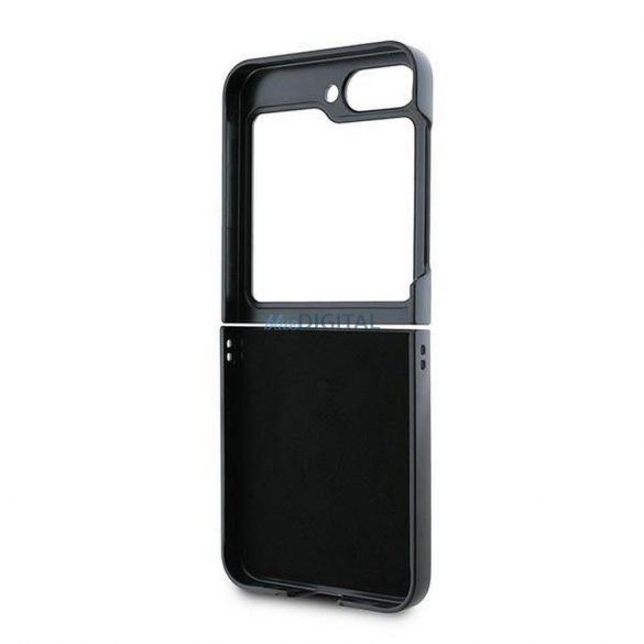 Karl Lagerfeld KLHCZF6SAPKCNPK Saffiano KC Metal Pin Caz Samsung Galaxy Z Flip6 - negru