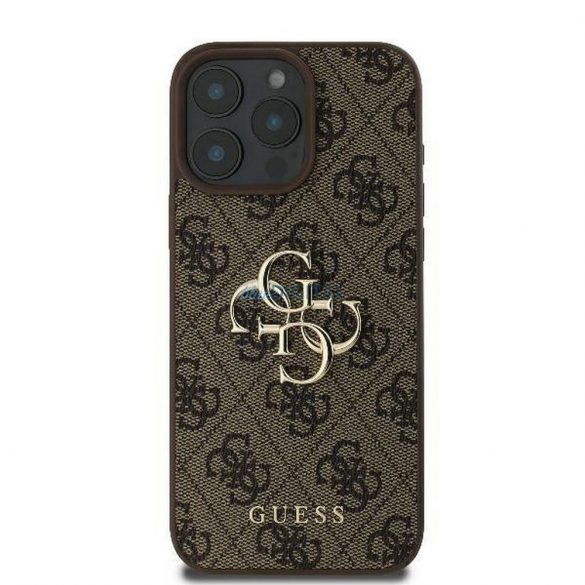 Guess GUHCP16X4GMGBR 4G PU Big Logo Caz iPhone 16 Pro Max - maro