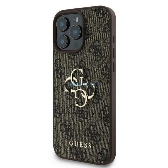 Guess GUHCP16X4GMGBR 4G PU Big Logo Caz iPhone 16 Pro Max - maro