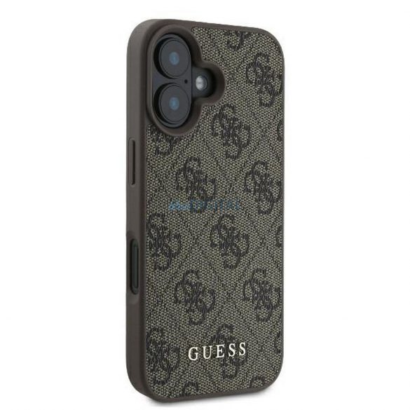 Guess GUHCP16MG4GFBR 4G Husă clasică pentru iPhone 16 Plus - maro