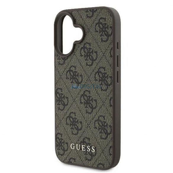 Guess GUHCP16MG4GFBR 4G Husă clasică pentru iPhone 16 Plus - maro