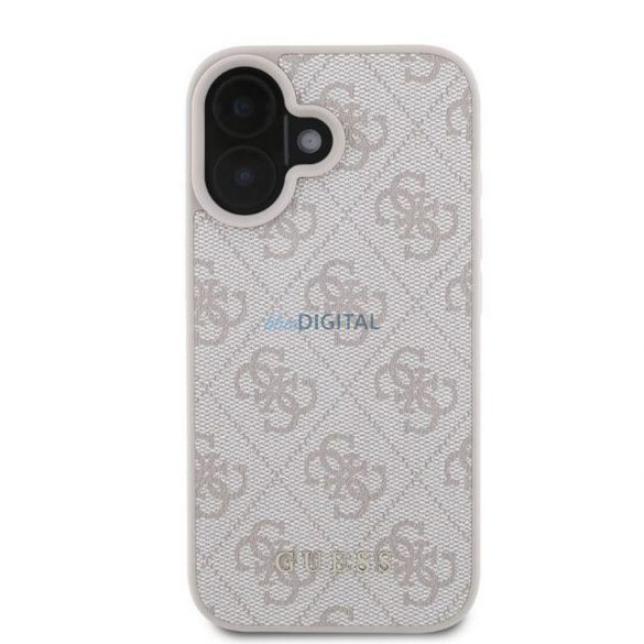 Guess GUHCP16SG4GFPI 4G Husă clasică pentru iPhone 16 - roz