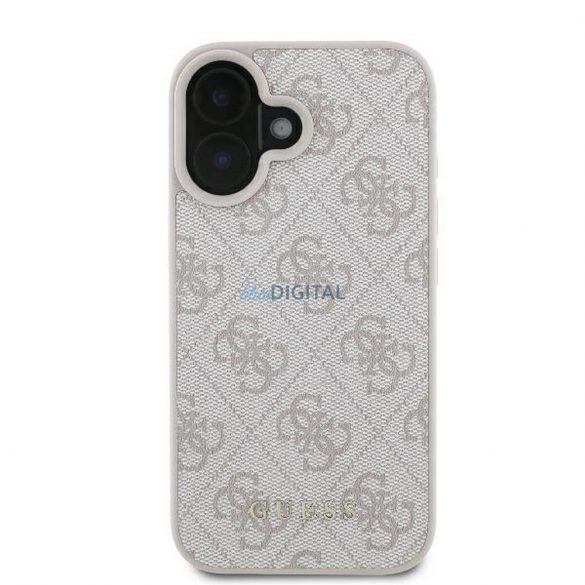 Guess GUHCP16MG4GFPI 4G Husă clasică pentru iPhone 16 Plus - roz