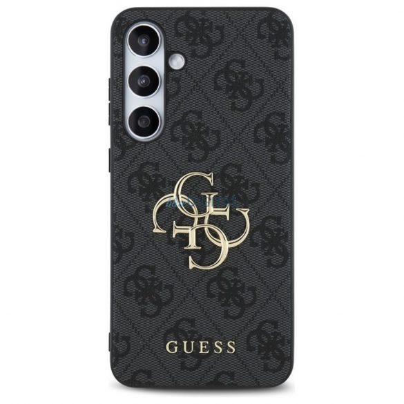 Guess GUHCS24FE4GMGGR 4G Big Metal Logo Caz Samsung Galaxy S24 FE - negru