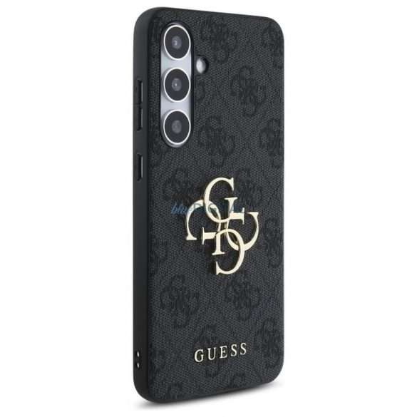 Guess GUHCS24FE4GMGGR 4G Big Metal Logo Caz Samsung Galaxy S24 FE - negru