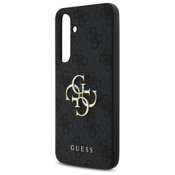 Guess GUHCS24FE4GMGGR 4G Big Metal Logo Caz Samsung Galaxy S24 FE - negru