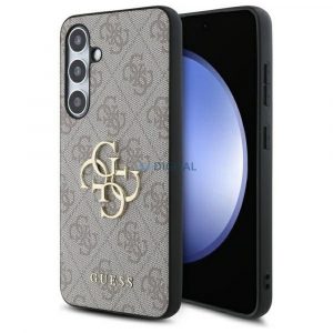 Guess GUHCS24FE4GMGPI 4G Big Metal Logo Caz Samsung Galaxy S24 FE - roz