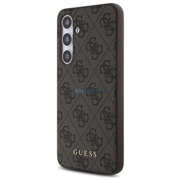 Guess GUHCS24FEG4GFBR 4G Metal Logo Caz Samsung Galaxy S24 FE - maro