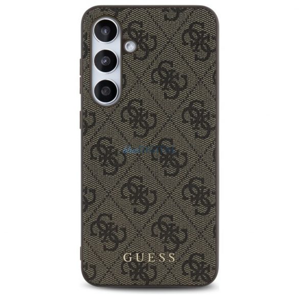 Guess GUHCS24FEG4GFBR 4G Metal Logo Caz Samsung Galaxy S24 FE - maro