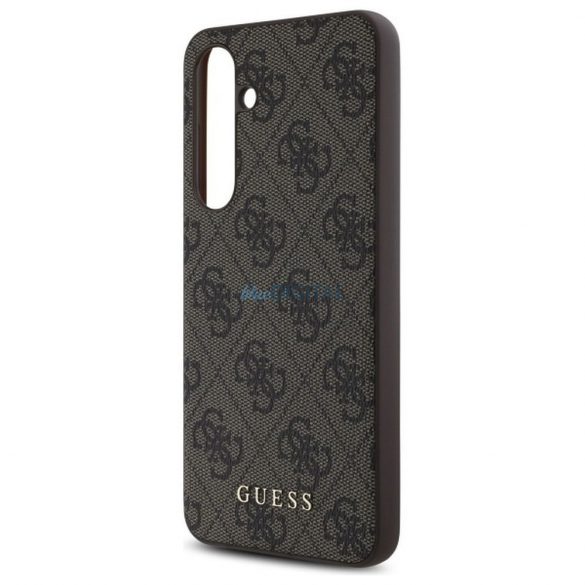 Guess GUHCS24FEG4GFBR 4G Metal Logo Caz Samsung Galaxy S24 FE - maro