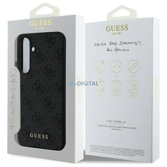 Guess GUHCS24FEGF4GGR 4G Carcasă cu farmec Samsung Galaxy S24 FE - gri