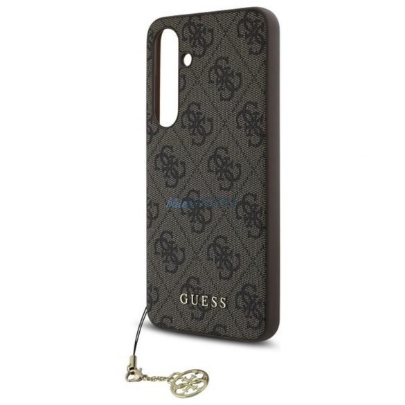 Guess GUHCS24FEGF4GBR 4G Carcasă cu farmec Samsung Galaxy S24 FE - maro