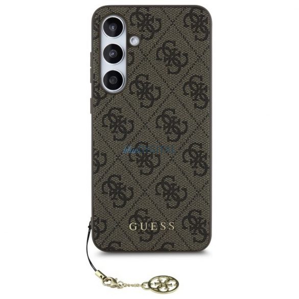 Guess GUHCS24FEGF4GBR 4G Carcasă cu farmec Samsung Galaxy S24 FE - maro