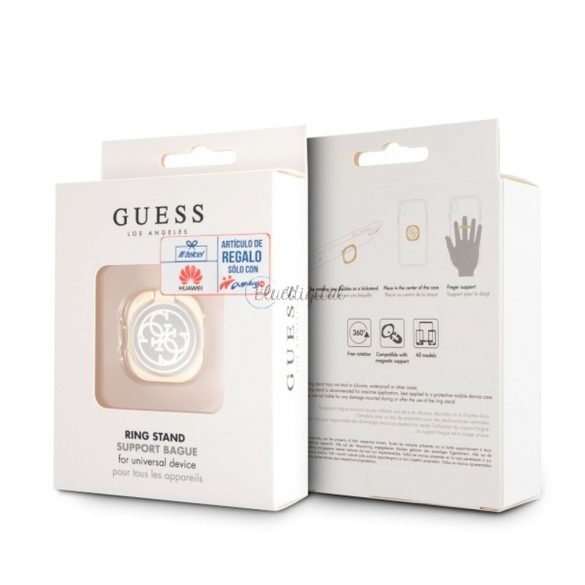 Suport pentru inele Guess GURSEQGBK auriu-negru