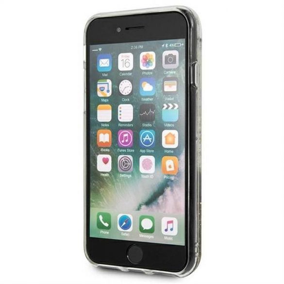 Husă originală GUESS GUOHCI8GLHFLGO pentru iPhone 7 / 8 / SE 2020 / SE 2022 (Sclipici lichid / auriu)