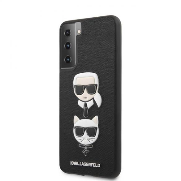 Husă originală KARL LAGERFELD KLHCS21MSAKICKCBK pentru Samsung S21 Plus negru