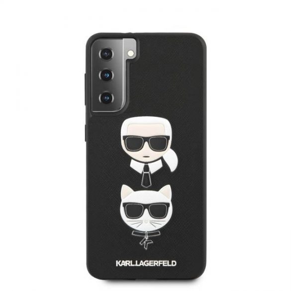 Husă originală KARL LAGERFELD KLHCS21MSAKICKCBK pentru Samsung S21 Plus negru