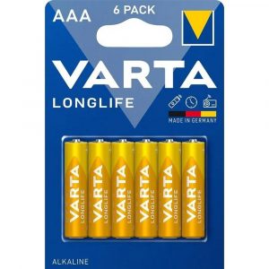 Baterie alcalină VARTA R3 (AAA) Longlife 6 buc