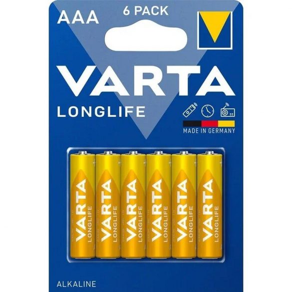 Baterie alcalină VARTA R3 (AAA) Longlife 6 buc