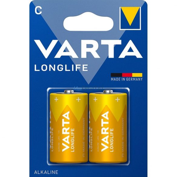 Baterii alcaline Varta Longlife C (R14) - 2 buc