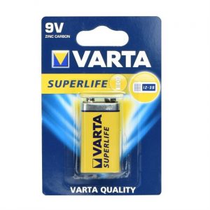 Baterie Zinc Varta Superlife 9V - 1 buc.