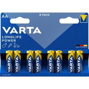 Baterie alcalină VARTA R6 (AA) Longlife Power 8 buc